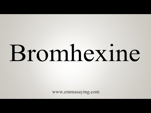 Video: Bromhexine - Petunjuk Penggunaan, Harga, Sirup, Tablet, Larutan