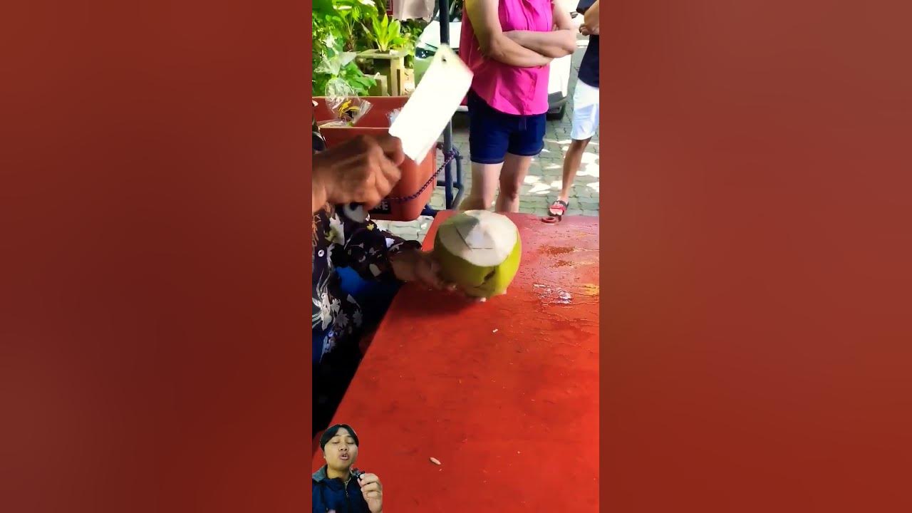 Rahasia penjual es kelapa muda di thailand agar laris manis