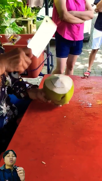 Rahasia penjual es kelapa muda di thailand agar laris manis