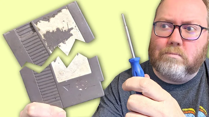 This Mystery NES Game is DIRTY! Open Cart Surgery