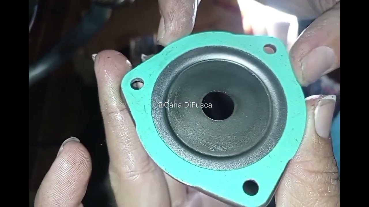 Como colocar a junta do filtro centrífugo da biz 100 #aulademecanica