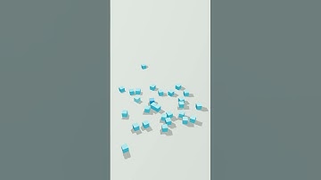 Enchanted Orb - Voxel Block Collapse Animation