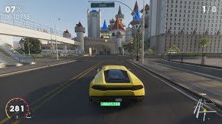 The Crew 2 Beta - "The Strip South" in under 1:40 (Max Level Street Race Gameplay)