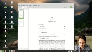 LaTeX Tutorial 1: Motivation // Installation