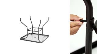 Avestar® TA402 Outdoor Dining Table with Glass Top | ASSEMBLY INSTRUCTIONS