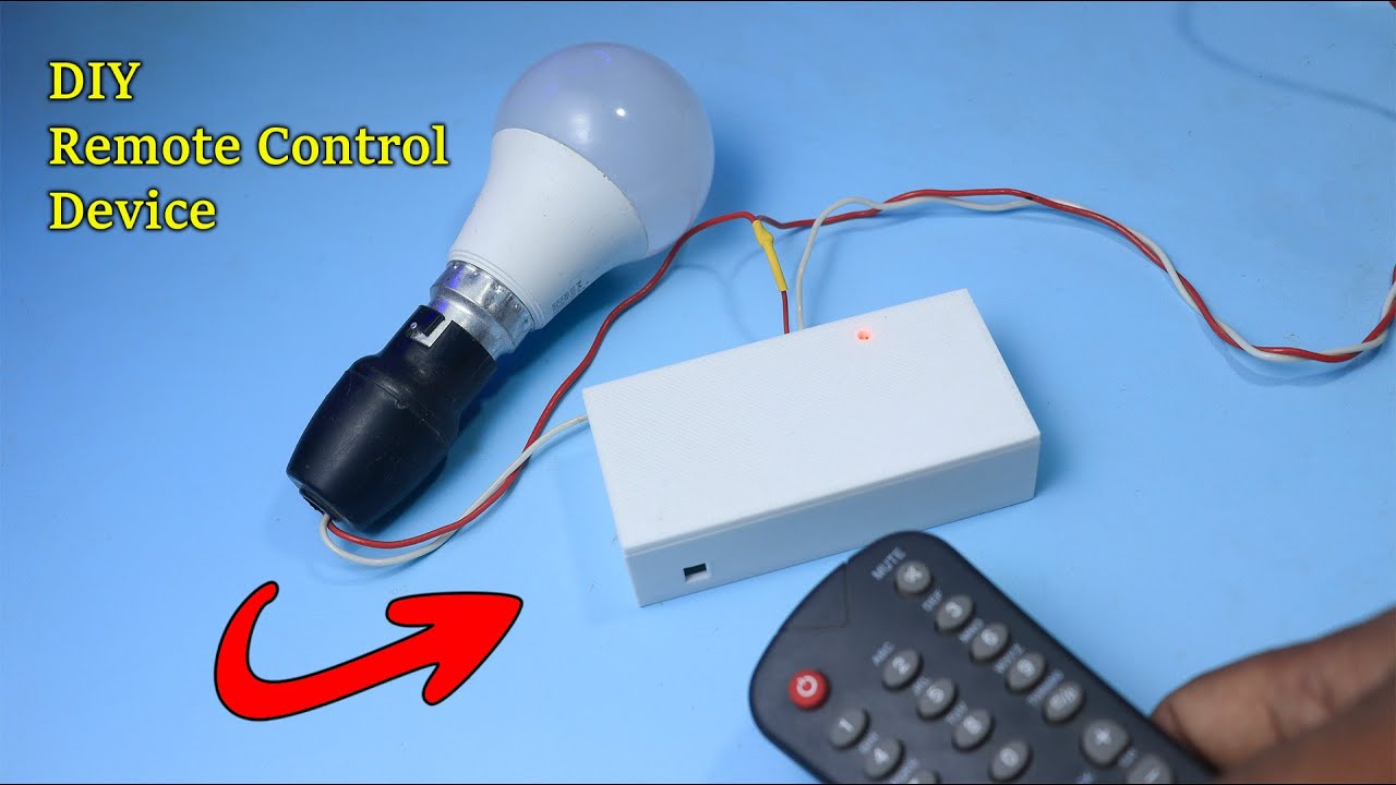 DIY Remote Control Device for Home Appliances - YouTube