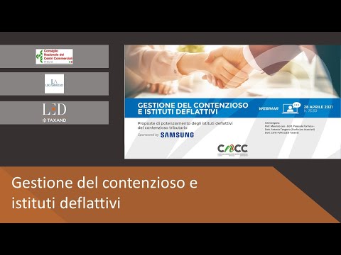 Gestione del contenzioso e istituti deflattivi