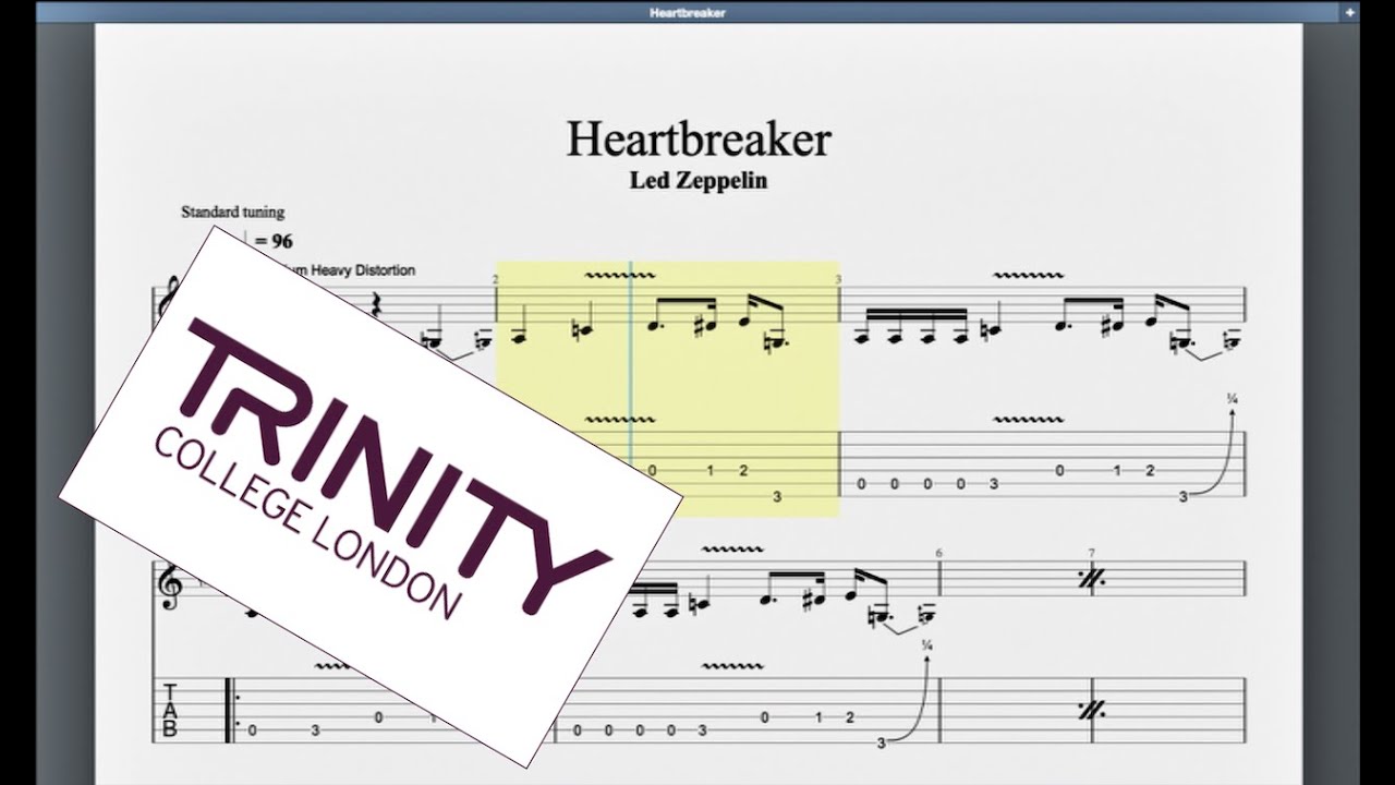 Heartbreaker Trinity Grade 5 Guitar Heartbreaker Trinity Grade 5 Guitar