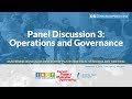DPT Meeting: Panel 3 - Operations & Governance