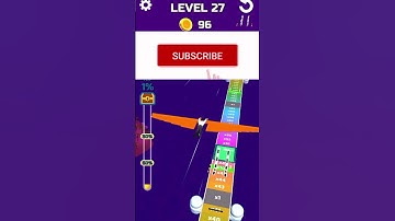 Stunt Rails game level 27🤣🤣🤣 #shorts #game #funny #sigma #games