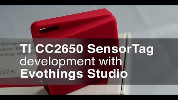 TI CC2650 SensorTag development with Evothings Studio