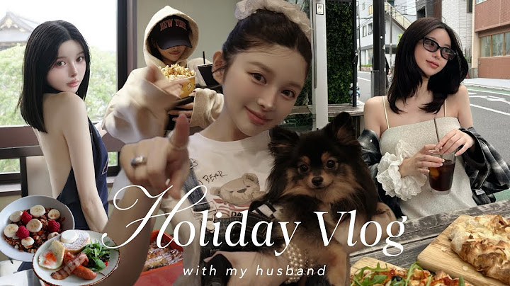A relaxed Vlog of my holidays with my husband 🐶🤳🏻🖤