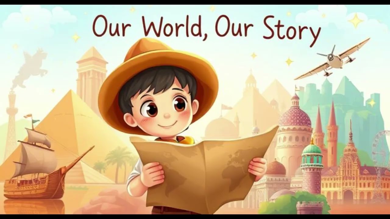 Our World, Our Story 🌍📖 | Melody Sprouts | Children Song