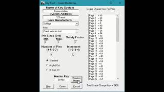 Key Trax II Master Key System  Locksmith Friendly Software screenshot 3