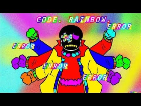 Sans Ops Rng C0D3 RAINBOW defeat (Sans ops.rng) - YouTube
