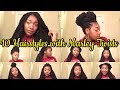 10 Hairstyles on Marley Twists