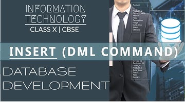 INSERT DML Command in OpenOffice Base | DATABASE DEVELOPMENT | Class X CBSE | IT 402