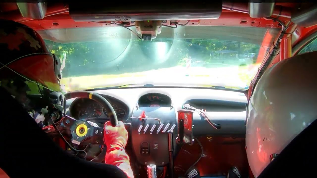 Onboard WP3 Romainczyk/Sommer, 21. Rallye Grünhain 2025, Peugeot 206 XS