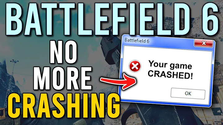 FIX BATTLEFIELD 6 CRASHING! CHANGE THIS ONE SETTING!