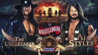 AJ Styles WWE PPV Match Card Compilation (2016 - 2023)
