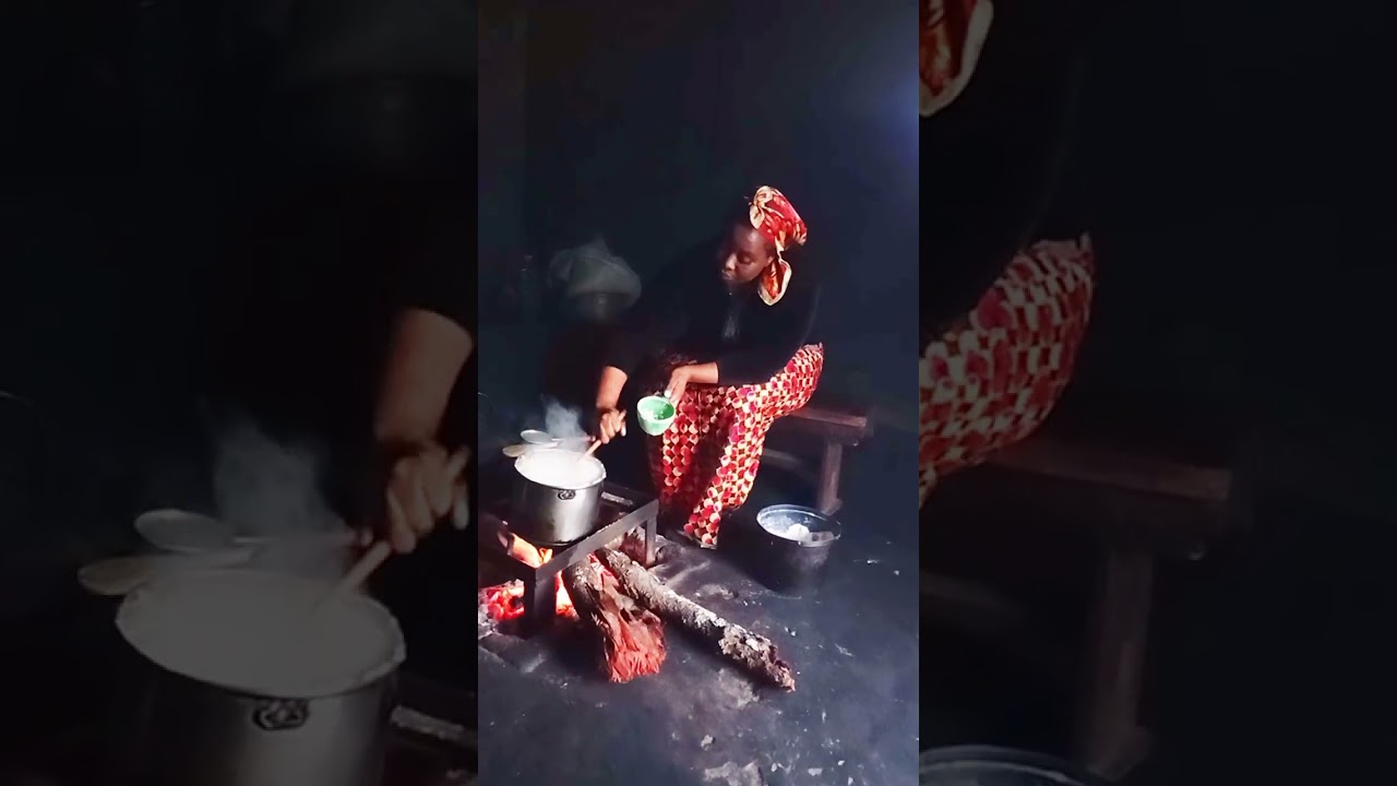 Как приготовить традиционную зимбабвийскую садзу на огне (пошаговая инструкция) 🇿🇼🔥: Сельская мес...