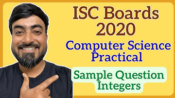 ISC Class 12 Computer Science 2020 Practical Paper Sample | Integers & Numbers in Java