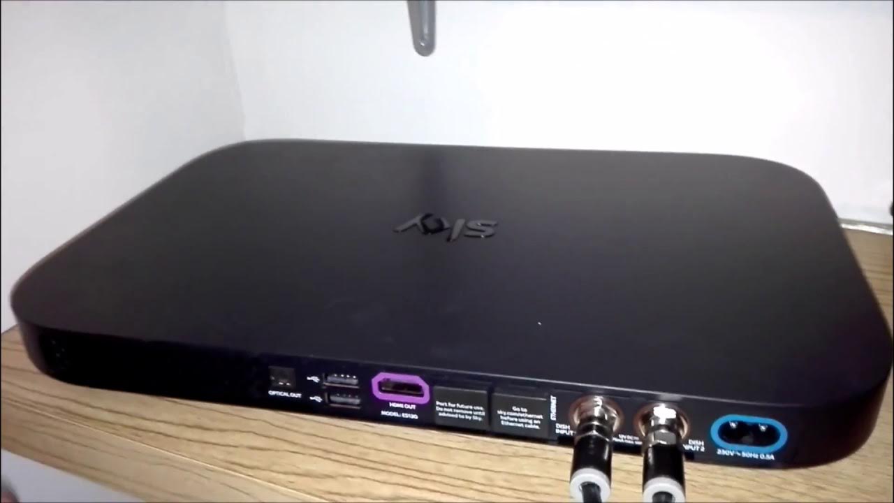 SKY Q. tv INSTALLATION - YouTube