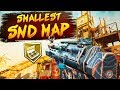 the smallest map in search and destroy