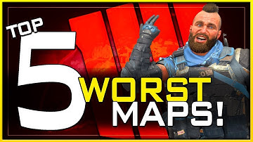 Top 5 Worst Maps in Black Ops 4 Multiplayer!