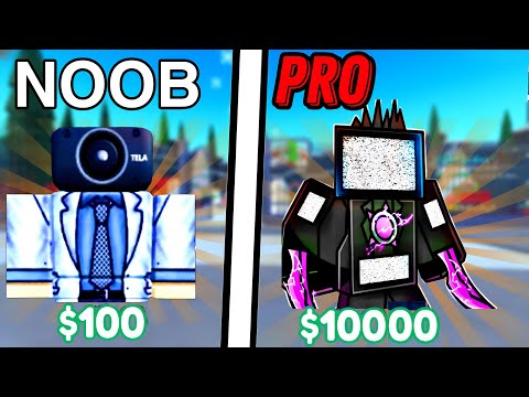 Видео: ✨ от НУБА до ПРО в Toilet Tower Defense РОБЛОКС ROBLOX Noob to Pro in Toilet Tower Defense