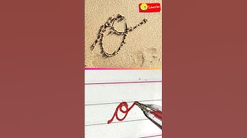 How to write small case letter 