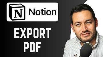 How To Export PDF in Notion | Save Notion page as PDF | Notion Tutorial