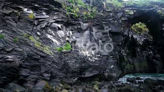 Rocky Coastline Landscape in Hellnar Iceland / Videohive, Stock footage, Nature