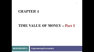 016 - Engineering Economy Chapter 4 Time Value of Money Part 1 _3