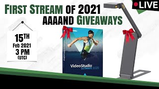 LIVE: First Stream of 2021 aaand GIVEAWAYS!!!