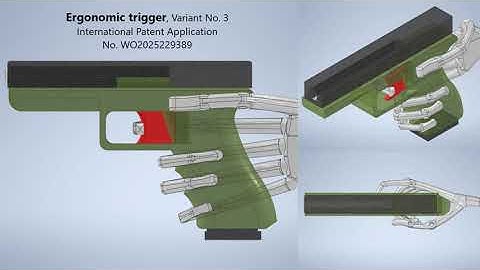 Innovative Ergonomic Trigger № 3— International Patent Application WO2025/229389