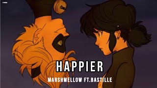 Nightcore - Happier (Marshmello Feat. Bastille) - Lyrics
