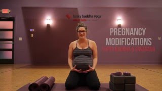 Pregnancy Yoga Modifications | Supta Baddha & Savasana | Funky Buddha Yoga 