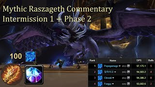 In-depth Arcane Mage Commentary: Raszageth Mythic Part 2/3 (Inter1 and Phase 2)