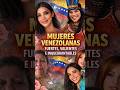 5 mujeres venezolanas FELIZ DÍA DE LA MUJER #venezolanosxelmundo #mujeres #venezuela #díadelamujer