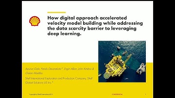 Technical Talk: How Digital Approach Accelerated Velocity Model Building While Addressing the Data..