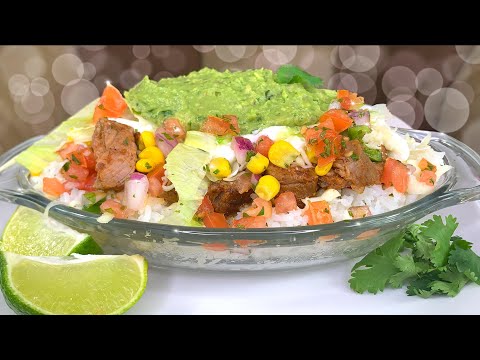 HOW TO MAKE A CHIPOTLE STEAK BOWL! hqdefault