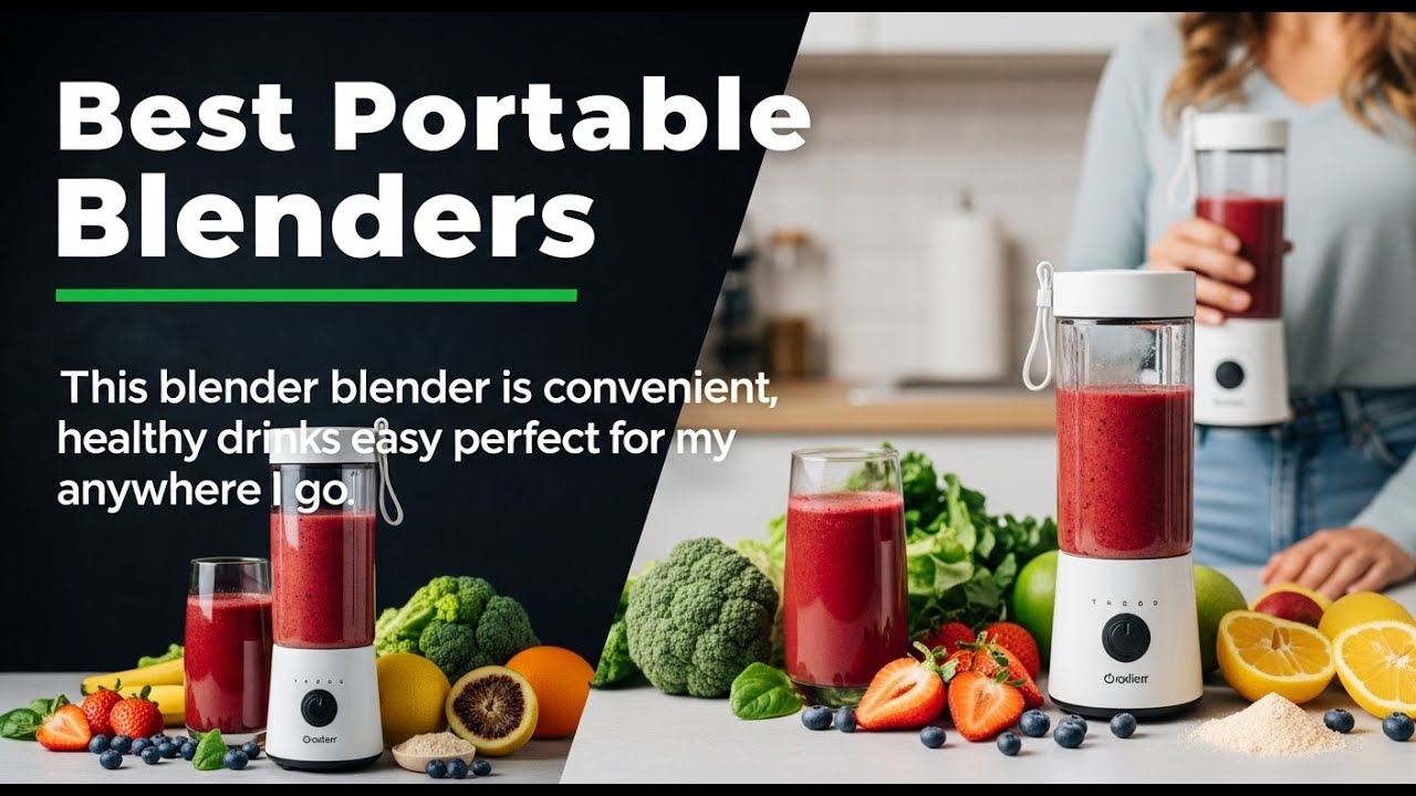 TOP 5 Best Portable Blenders 2026 | Personal blender for smoothies ...