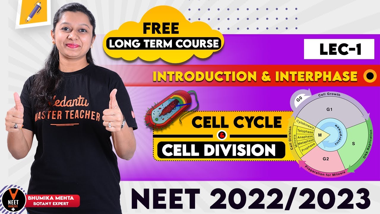 Cell Cycle and Cell Division Class 11 #1 (Introduction & Interphase ...