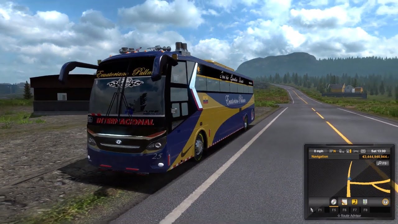 ETS2 1.33 Mods |Bus Mod| - Cepeda C6 Bus