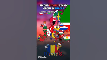 Second Biggest Ethnic group in Europe #shorts #europe #geography #history #saveeurope #mapping
