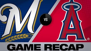 Angels Smack 3 Homers In 5-2 Win Vs. Brewers - 4819