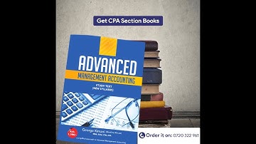 ADVANCED MANAGEMENT ACCOUNTING REVISION: SEPTEMBER 2021 QUESTIONS 1,2 & 3