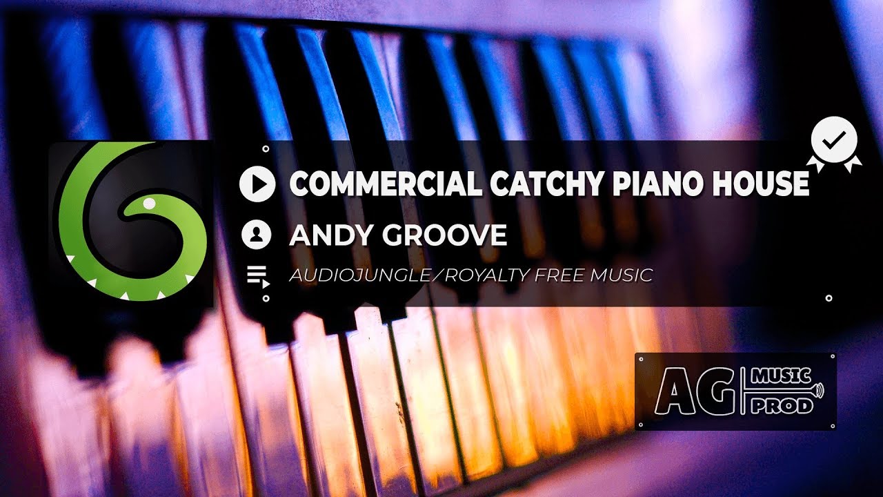 ANDY GROOVE - COMMERCIAL CATCHY PIANO HOUSE | ROYALTY FREE MUSIC | NO COPYRIGHT