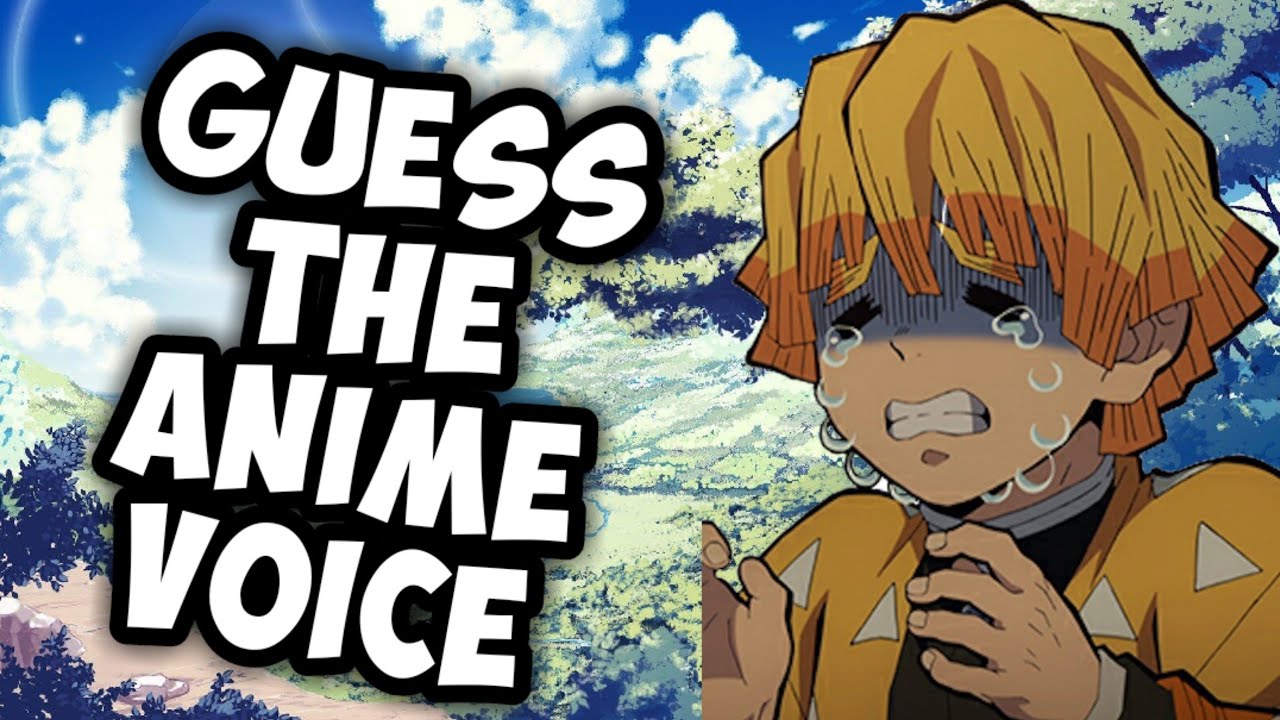 ANIME VOICE QUIZ 🗣️🕹️ Guess the anime character voice, ANIME QUIZ 💙 